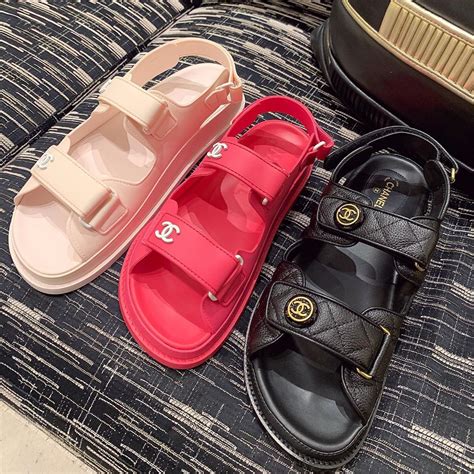 chanel shoes sandals 2020|Chanel dad sandals price philippines.